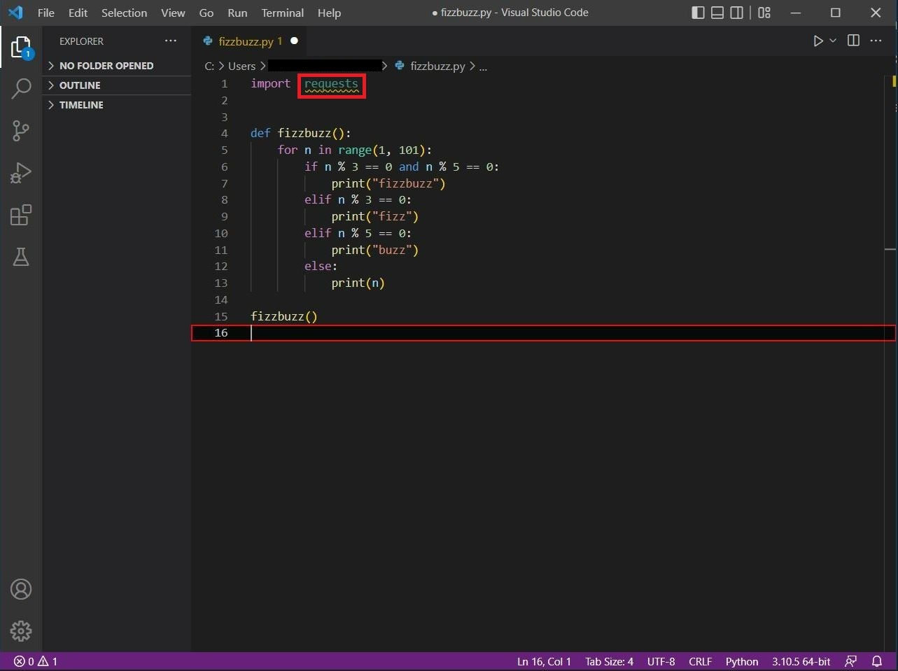 An exanple of Python code analysis and validation.