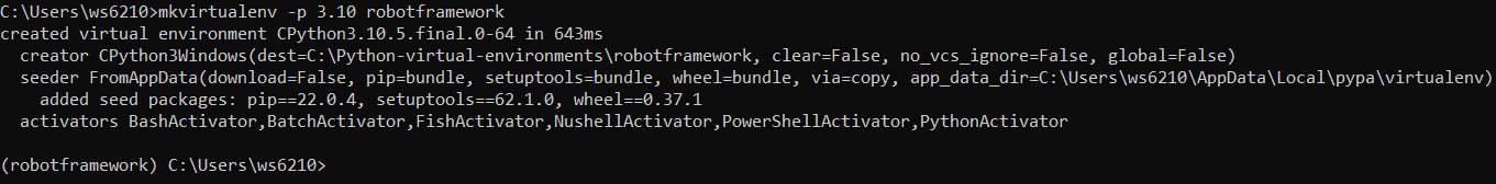 Search and open environment variables.