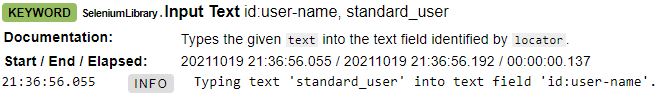 Snippet from log file - plaintext in edit.